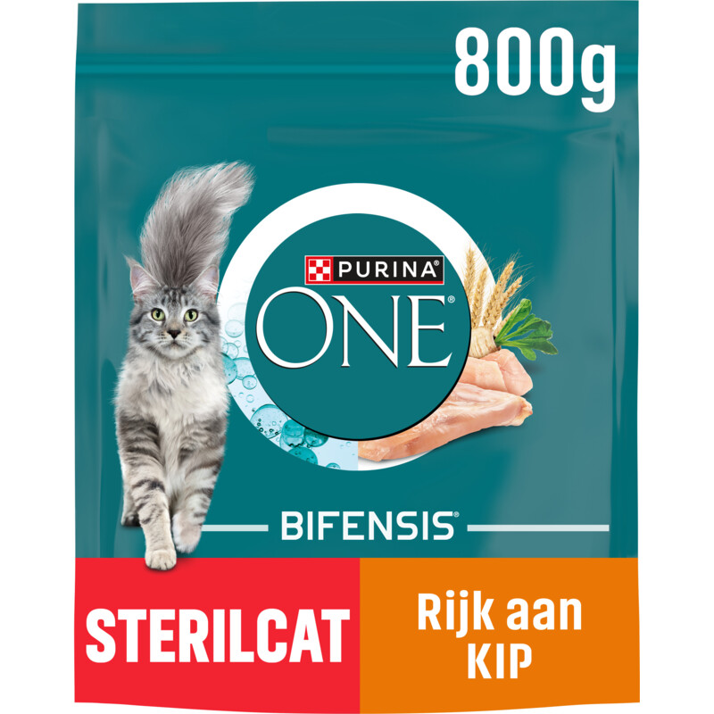 Purina ONE Sterilcat rijk aan kip