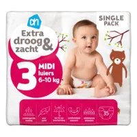 AH Extra droog en zacht luiers maat 3