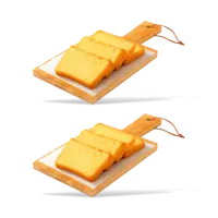 AH Roomboter cakeplakjes naturel 2-pack