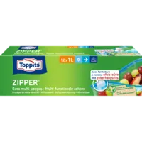 Toppits Zipper multi-functionele zakken 1 liter