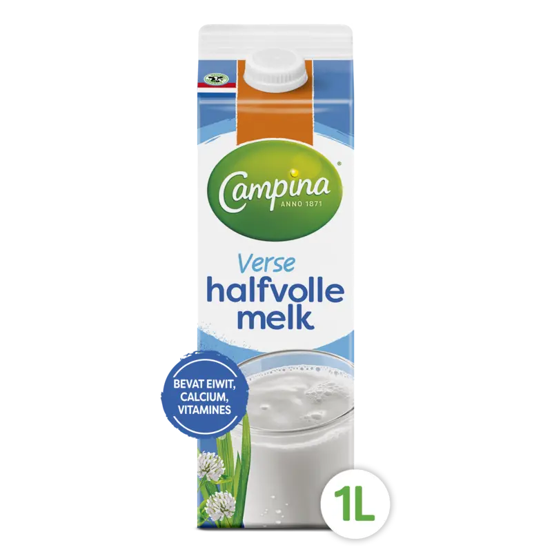 Halfvolle Melk 1L Pak