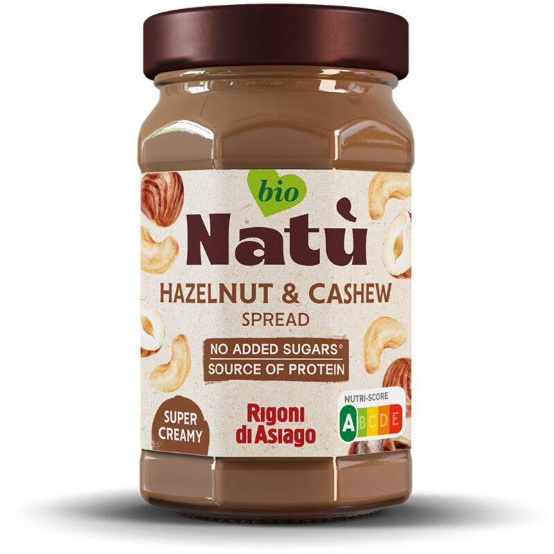 Een afbeelding van Natù Hazelnut & cashew spread
