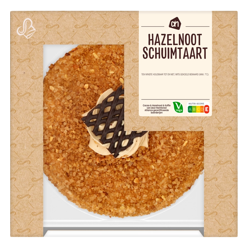 AH Hazelnootschuimtaart