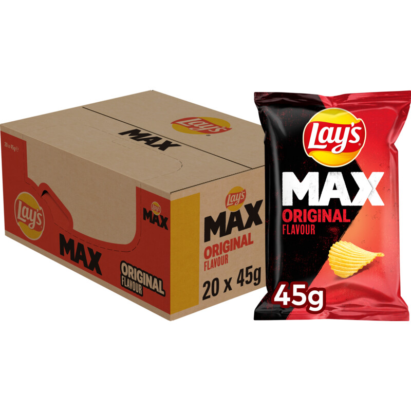 Een afbeelding van Lay's Max original 20-pack