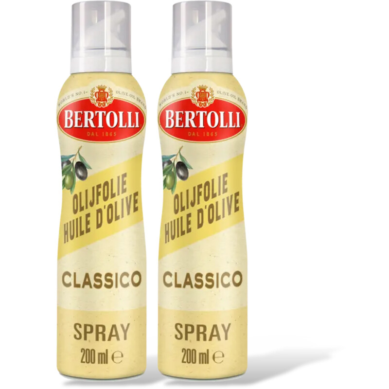 Bertolli Bertolli Classico olijfolie spray 2-pack