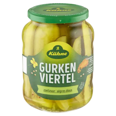 pdp-image-Kühne Gurken viertel zoetzuur