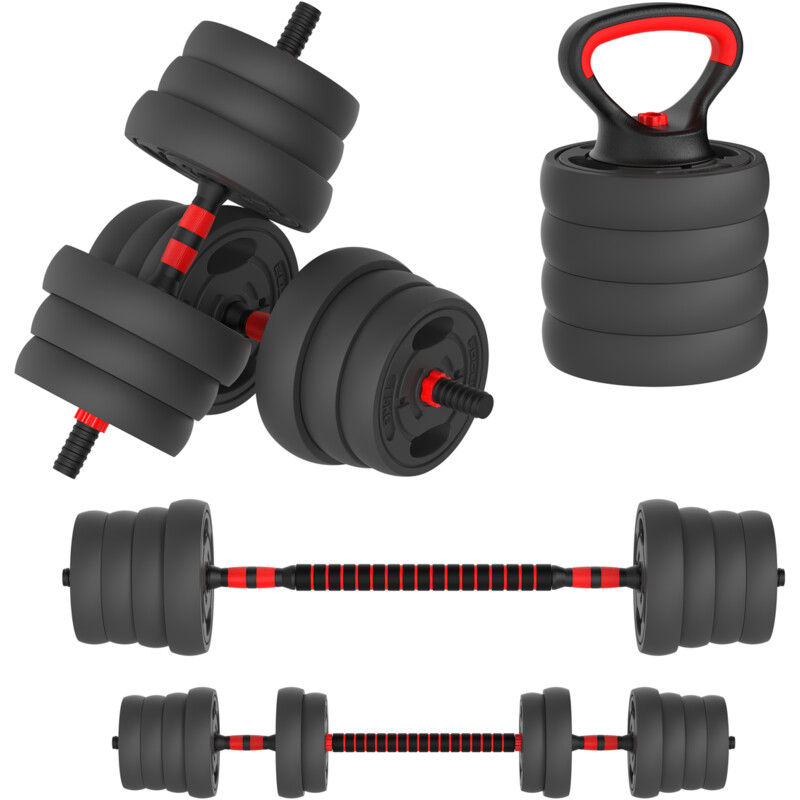 Een afbeelding van Focus Fitness 5-in-1  halterset - multi