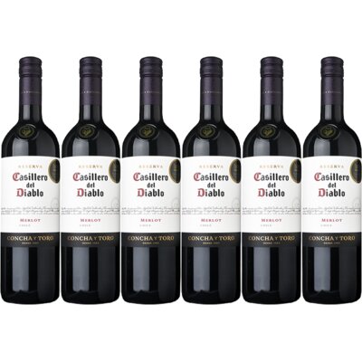 pdp-image-Casillero del Diablo Merlot reserva 6 flessen