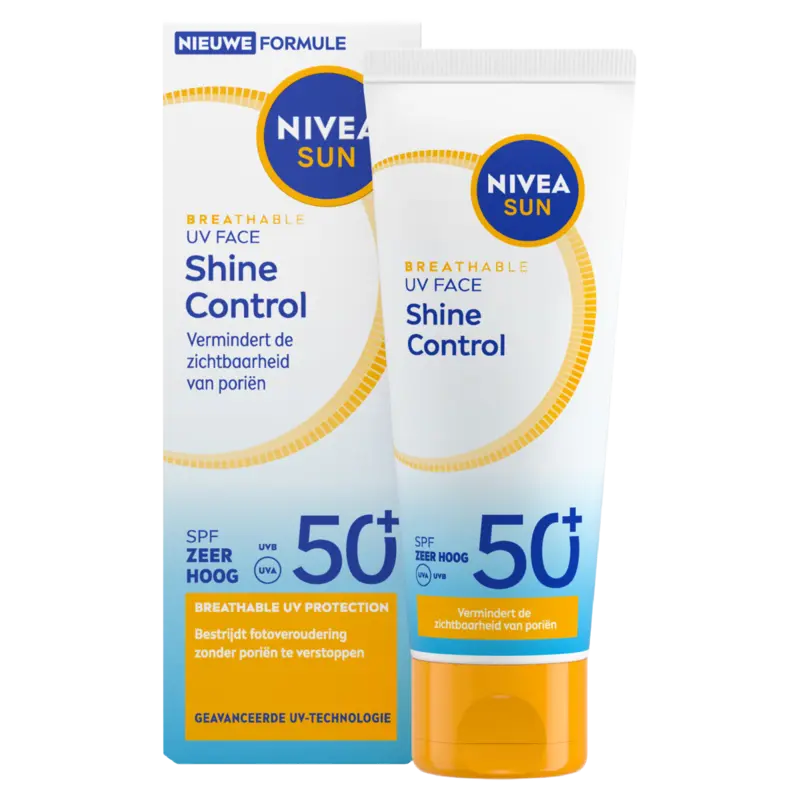 Nivea Sun UV face shine & control spf50+