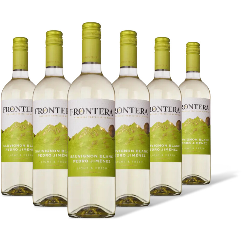 Frontera Sauvignon blanc-pedro jiménez 6 flessen