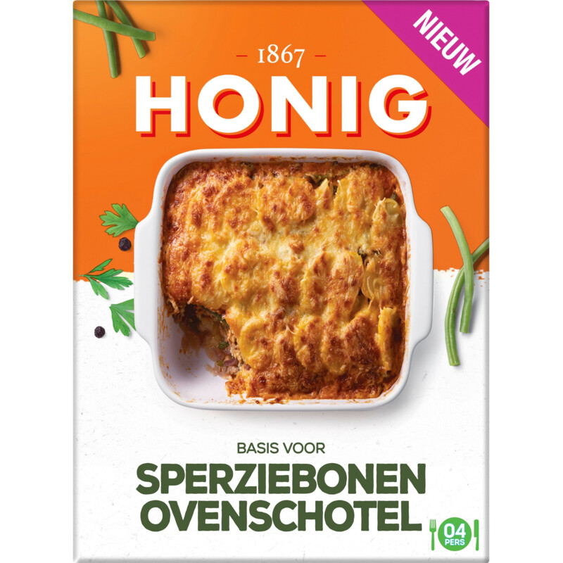 Een afbeelding van Honig Basis voor sperziebonen ovenschotel