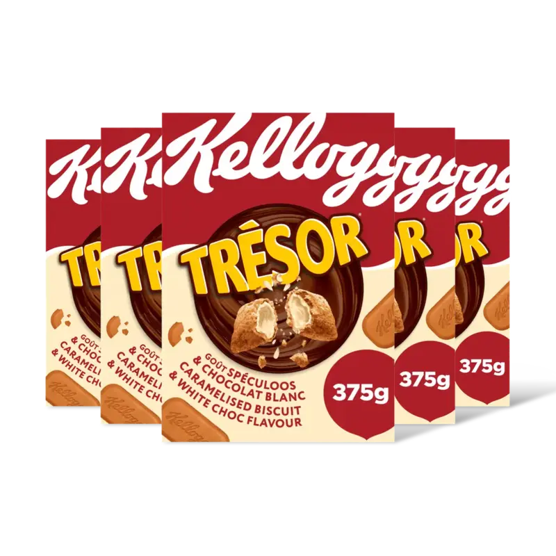 Kellogg's Tresor speculoos 5-pack
