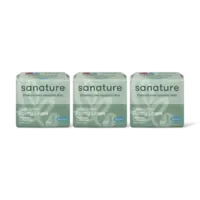 Sanature 100% katoenen normal inlegkruisjes 3-pck
