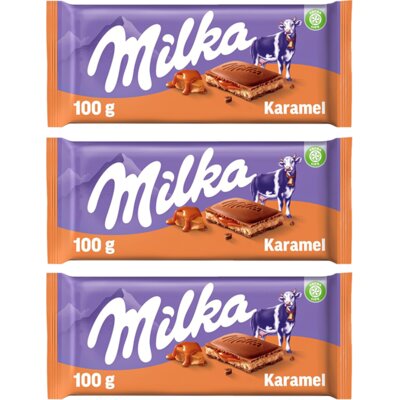 pdp-image-Milka Chocoladereep Karamel 3-pack