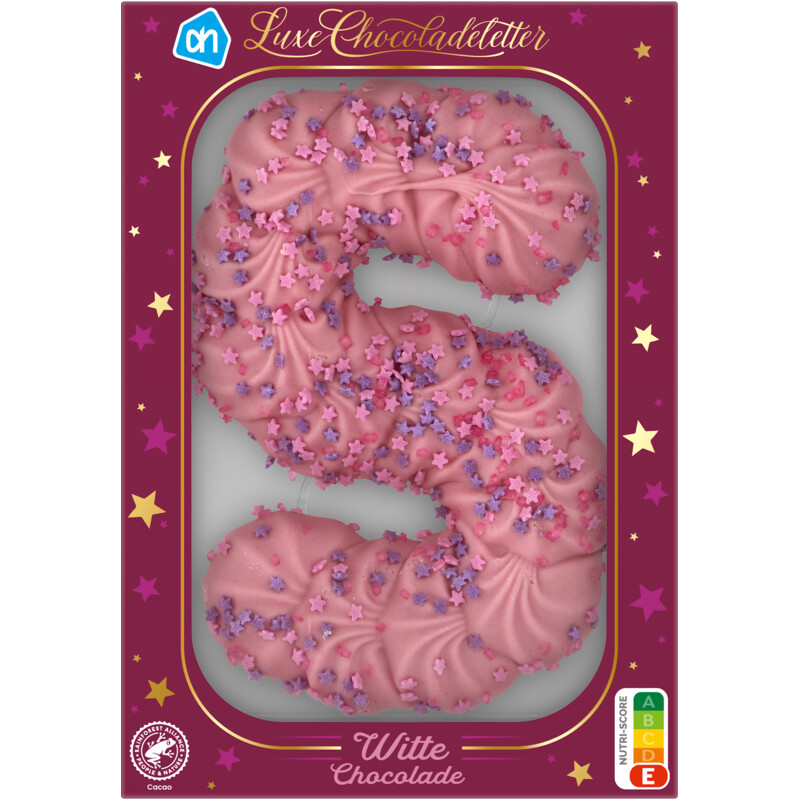 Een afbeelding van AH Luxe letter wit