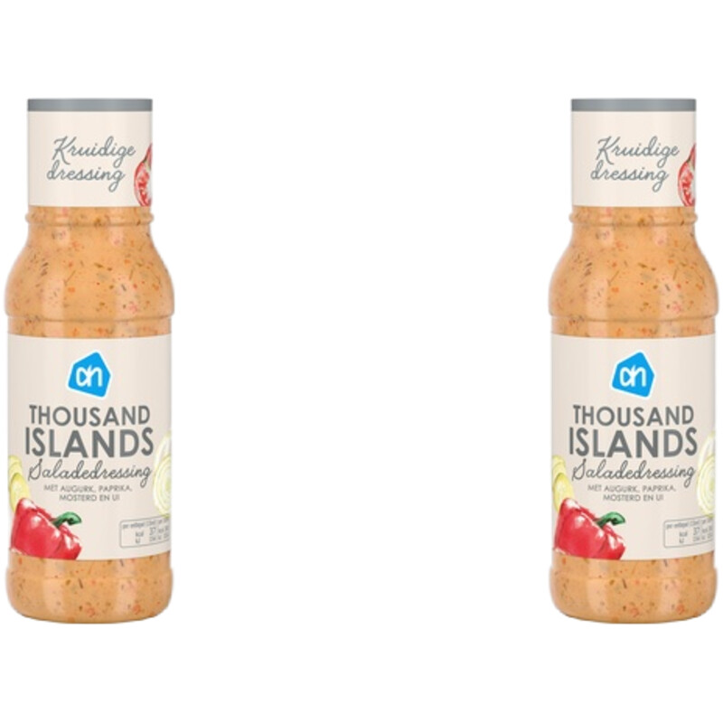 Een afbeelding van AH Dressing thousand islands 2-pack