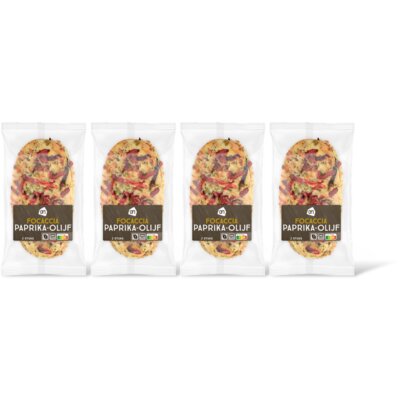 pdp-image-AH Focaccia paprika olijf 4-pack