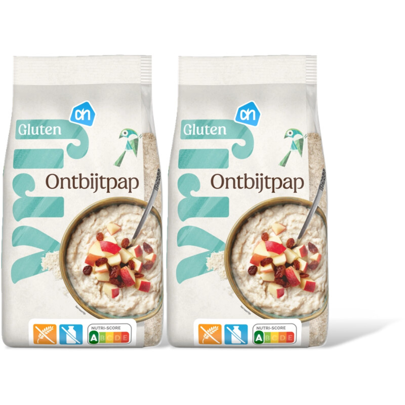 AH Glutenvrij Ontbijtpap 2-pack