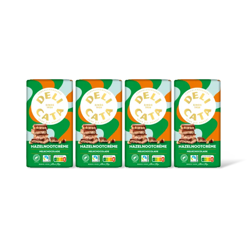 Hazelnootcreme 4-pack