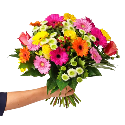 pdp-image-Boeket gezellige gerbera's