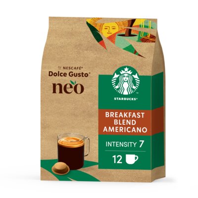 Nescafé Dolce Gusto Neo breakfast blend Americano koffiepads