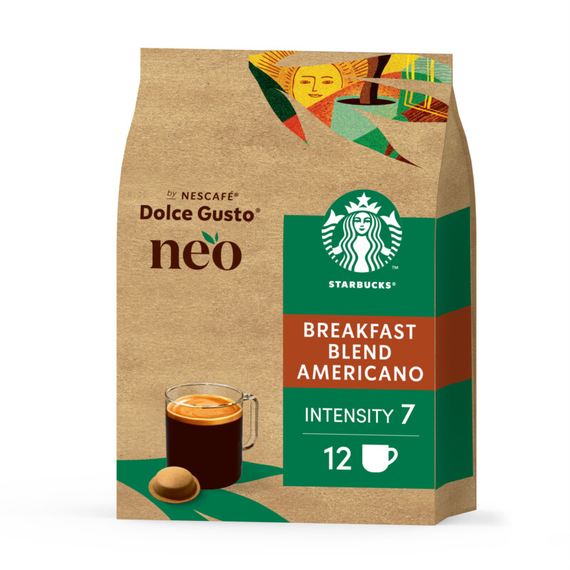 Nescafé Dolce Gusto Neo breakfast blend Americano koffiepads