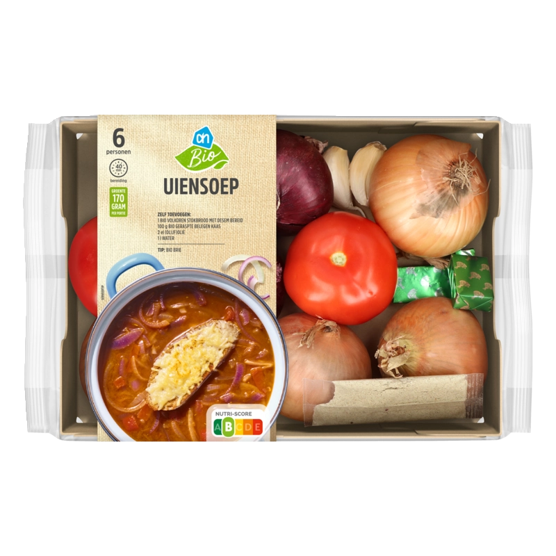 AH Biologisch Uiensoep verspakket