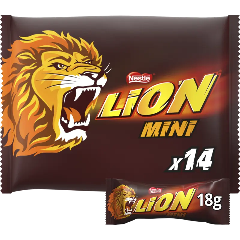 Lion Mini melkchocolade uitdeelzak