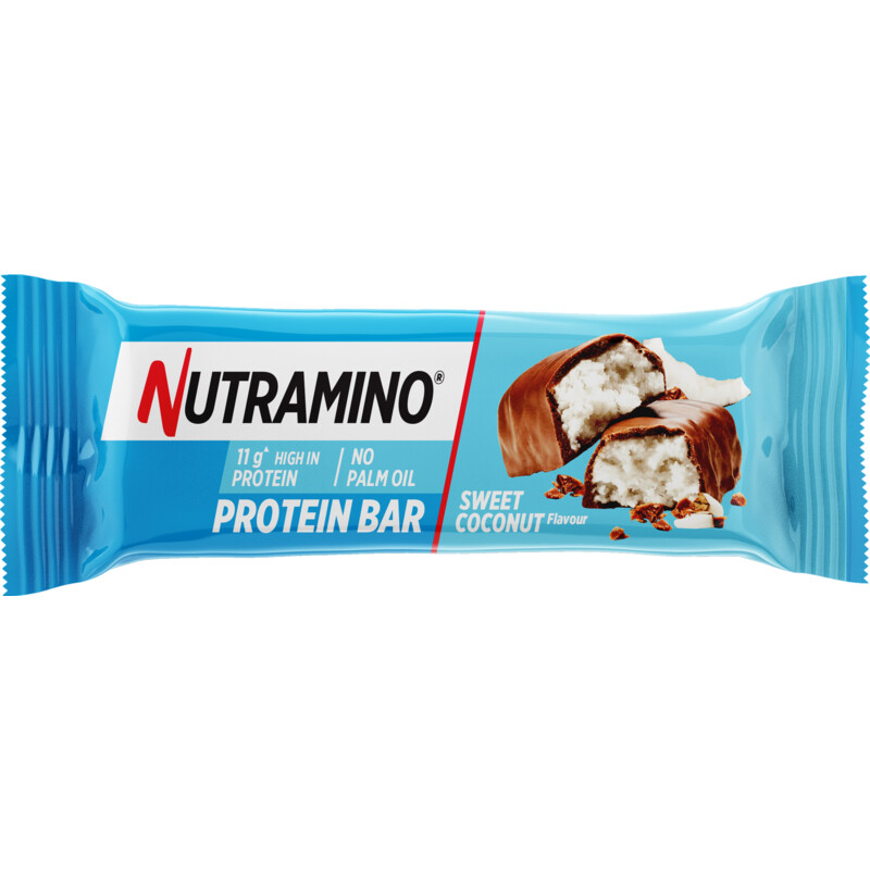 Een afbeelding van Nutramino Protein bar sweet coconut