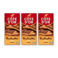 Côte d'Or BonBonBloc praliné melk 3-pack
