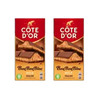 Côte d'Or BonBonBloc Melk 2-pack