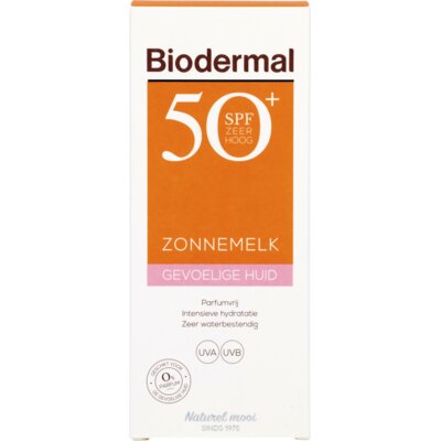 pdp-image-Biodermal Gevoelige huid zonnemelk spf50