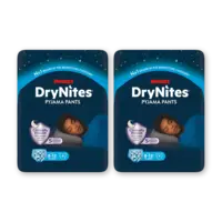Huggies DryNites luierbroek jongen 8-13 jr 2pck