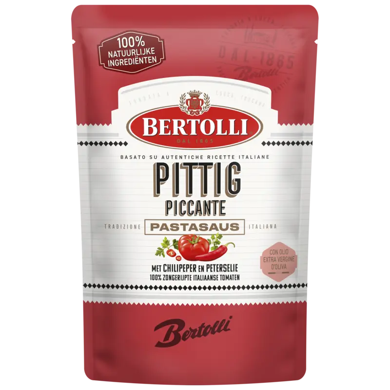 Bertolli Pastasaus in zak pittig