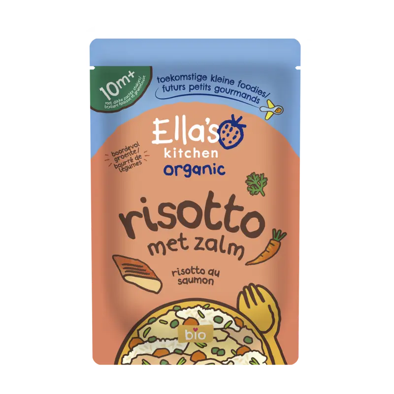 Risotto Met Zalm 10 Maanden Biologisch