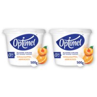 Optimel Magere kwark sinaasappel abrikoos 2-pck