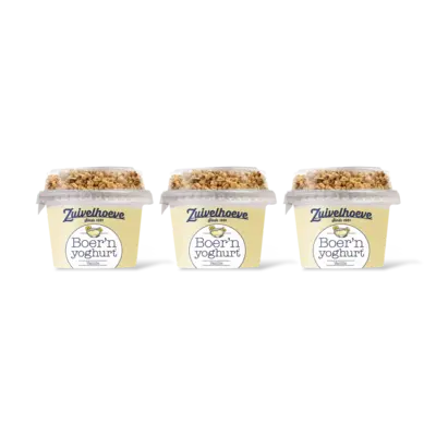 pdp-image-Zuivelhoeve Boer'n yoghurt vanille & muesli 3-pack