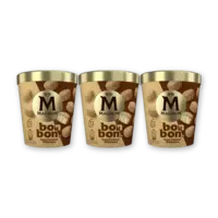 Magnum Bonbon gold caramel billionaire 3-pack