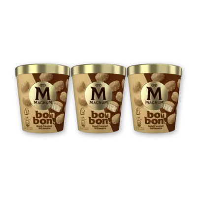 pdp-image-Magnum Bonbon gold caramel billionaire 3-pack