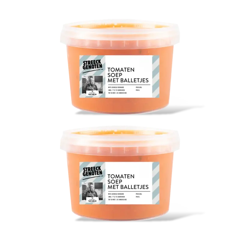 Tomatensoep met balletjes 2-pack