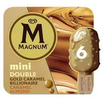 Magnum Mini double caramel & billionaire