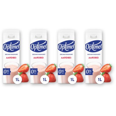 pdp-image-Optimel Drinkyoghurt aardbei 4-pack