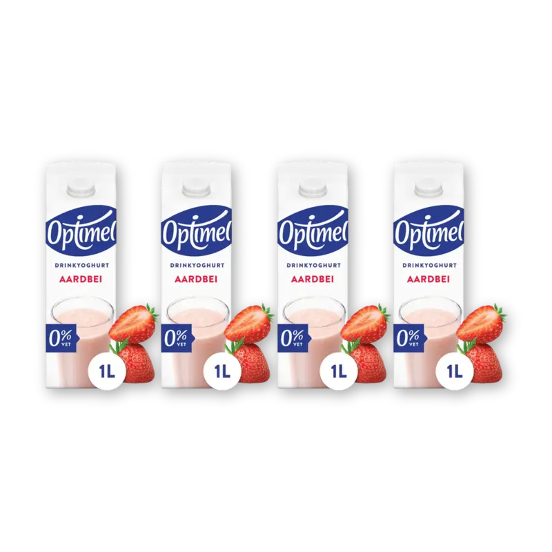 Drinkyoghurt aardbei 4-pack