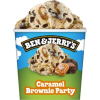 Een afbeelding van Ben & Jerry's Caramel brownie party