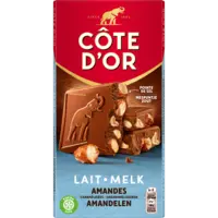 Côte d'Or Reep melk gekarameliseerde amandelen