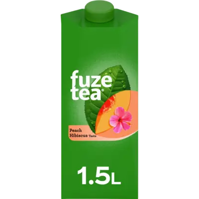 pdp-image-Fuze Tea Black Ice Tea Peach Hibiscus