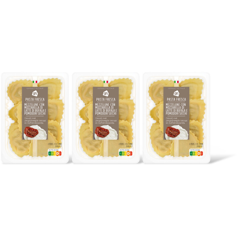 AH Mezzelune con mozzarella 3-pack