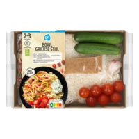 AH Gesneden verspakket bowl Griekse stijl