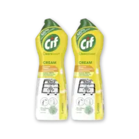 Cif Schuurmiddel citroen cream 2-pack