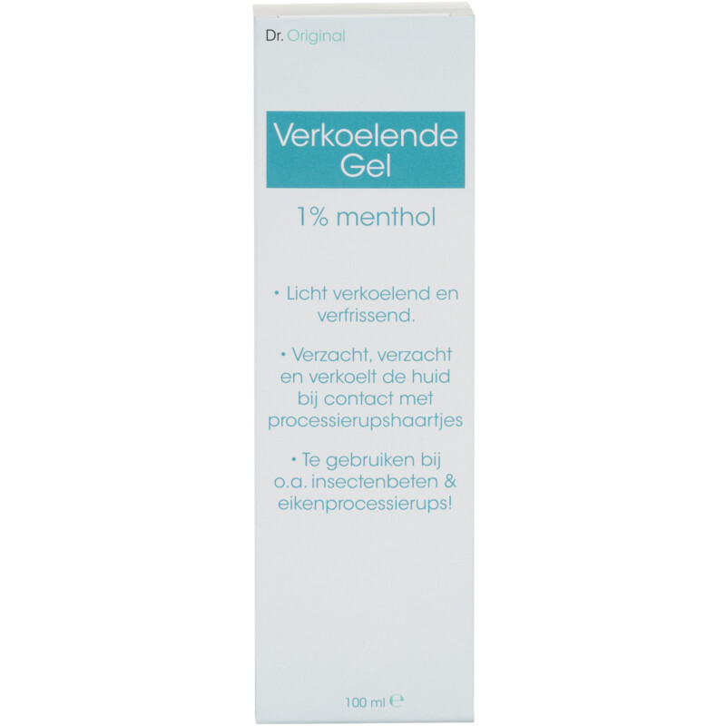Een afbeelding van Dr. Original Verkoelende gel 1% menthol